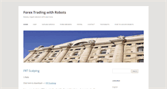 Desktop Screenshot of forexrobotrade.com