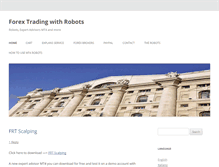 Tablet Screenshot of forexrobotrade.com